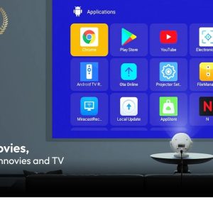 Електрически фокус и уникален дизайн: 4K Android проектор с WiFi 6 и Bluetooth – 50% по-ярък Електрически фокус и уникален дизайн: 4K Android проектор с WiFi 6 и Bluetooth – 50% по-ярък ledprojectors Електрически фокус и уникален дизайн: 4K Android проектор с WiFi 6 и Bluetooth – 50% по-ярък ledprojectors