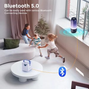 Мини проектор C2 Android Smart Native 600P – 1080P, WiFi 6, BT 5.0, HDMI ledprojectors