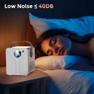 Мини проектор C2 Android Smart Native 600P – 1080P, WiFi 6, BT 5.0, HDMI ledprojectors
