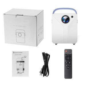 Мини проектор C2 Android Smart Native 600P – 1080P, WiFi 6, BT 5.0, HDMI ledprojectors