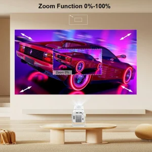 ThundeaL 4K Full HD Android WiFi 3D Преносим домашен проектор за домашно кино ledprojectors