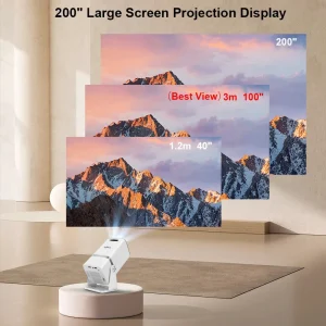 ThundeaL 4K Full HD Android WiFi 3D Преносим домашен проектор за домашно кино ledprojectors