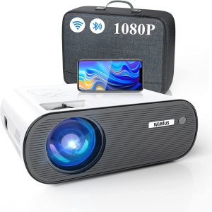 WiMUS C5 Проектори WiFi Bluetooth  4k Full HD видео проектор 1080P ledprojectors
