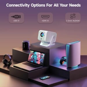 Преносим проектор SS8 4K – Android 11, WiFi 6, Автофокус, Full HD 1080P за Домашно Кино Преносим проектор SS8 4K – Android 11, WiFi 6, Автофокус, Full HD 1080P за Домашно Кино ledprojectors Преносим проектор SS8 4K – Android 11, WiFi 6, Автофокус, Full HD 1080P за Домашно Кино ledprojectors