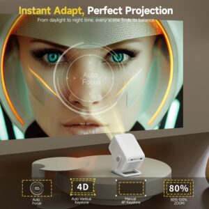 Преносим проектор SS8 4K – Android 11, WiFi 6, Автофокус, Full HD 1080P за Домашно Кино Преносим проектор SS8 4K – Android 11, WiFi 6, Автофокус, Full HD 1080P за Домашно Кино ledprojectors Преносим проектор SS8 4K – Android 11, WiFi 6, Автофокус, Full HD 1080P за Домашно Кино ledprojectors
