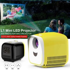 Супер видео проектор за деца 480x320px поддръжка 1080P ledprojectors