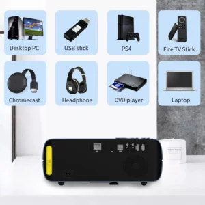 RX9 Smart Проектор 4K Ultra HD с Android TV, WiFi и Bluetooth RX9 Smart Проектор 4K Ultra HD с Android TV, WiFi и Bluetooth ledprojectors RX9 Smart Проектор 4K Ultra HD с Android TV, WiFi и Bluetooth ledprojectors