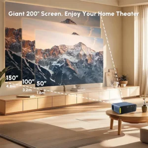 RX9 Smart Проектор 4K Ultra HD с Android TV, WiFi и Bluetooth RX9 Smart Проектор 4K Ultra HD с Android TV, WiFi и Bluetooth ledprojectors RX9 Smart Проектор 4K Ultra HD с Android TV, WiFi и Bluetooth ledprojectors