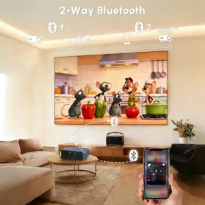 RX9 Smart Проектор 4K Ultra HD с Android TV, WiFi и Bluetooth RX9 Smart Проектор 4K Ultra HD с Android TV, WiFi и Bluetooth ledprojectors RX9 Smart Проектор 4K Ultra HD с Android TV, WiFi и Bluetooth ledprojectors