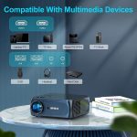 WIMUS 4K проектор 5G WiFi Bluetooth Full HD проектор 1080p WIMUS 4K проектор 5G WiFi Bluetooth Full HD проектор 1080p ledprojectors WIMUS 4K проектор 5G WiFi Bluetooth Full HD проектор 1080p