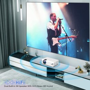 Проектор с WiFi Wimus К6 1080P/4K 5500 LUMENS свързване със смартфон Проектор с WiFi Wimus К6 1080P/4K 5500 LUMENS свързване със смартфон ledprojectors Проектор с WiFi Wimus К6 1080P/4K 5500 LUMENS свързване със смартфон ledprojectors