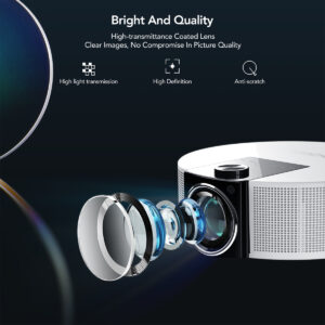 Проекторът BOX RQ8: Вашето домашно кино в компактния формат на малък LED проектор ledprojectors