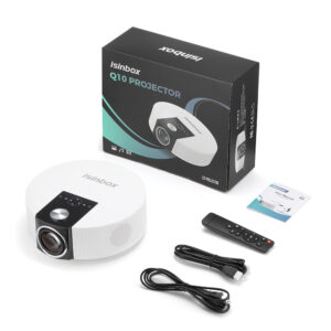Проекторът BOX RQ8: Вашето домашно кино в компактния формат на малък LED проектор ledprojectors