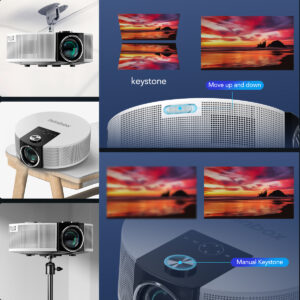 Проекторът BOX RQ8: Вашето домашно кино в компактния формат на малък LED проектор ledprojectors