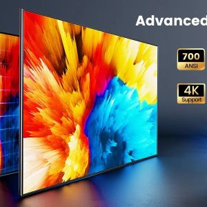 Ултрамодерен 4K Проектор: 700ANSI, Автофокус, Dolby Звук, Вграден WiFi 6 и Bluetooth ledprojectors