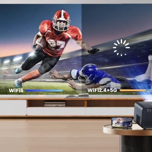 Ултрамодерен 4K Проектор: 700ANSI, Автофокус, Dolby Звук, Вграден WiFi 6 и Bluetooth ledprojectors
