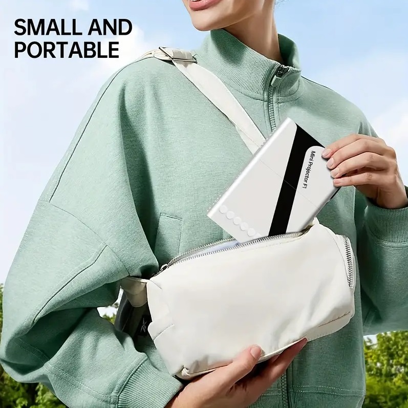 Мини преносим проектор – идеален за домашно кино и офис