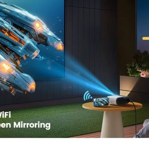 Портативно домашно кино Full HD 1080P, 16000 лумена, WiFi/Bluetooth свързаност Портативно домашно кино Full HD 1080P, 16000 лумена, WiFi/Bluetooth свързаност ledprojectors Портативно домашно кино Full HD 1080P, 16000 лумена, WiFi/Bluetooth свързаност ledprojectors
