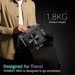 XBSY 26000 проектор 26000 лумена – 6G WiFi, AutoFocus, Android TV, HDR, 8K декодиране, Домашно кино ledprojectors