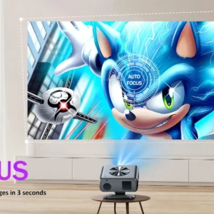 XBSY 26000 проектор 26000 лумена – 6G WiFi, AutoFocus, Android TV, HDR, 8K декодиране, Домашно кино ledprojectors