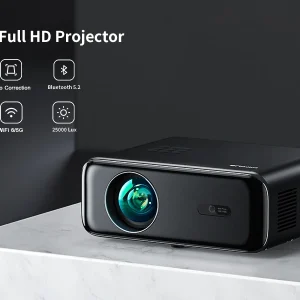 WiMUS 4K Проектор с Автофокус и WiFi 6: 1080P, 600 ANSI, Bluetooth 5.2 и 6D Keystone WiMUS 4K Проектор с Автофокус и WiFi 6: 1080P, 600 ANSI, Bluetooth 5.2 и 6D Keystone ledprojectors WiMUS 4K Проектор с Автофокус и WiFi 6: 1080P, 600 ANSI, Bluetooth 5.2 и 6D Keystone ledprojectors