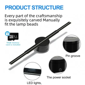 Впечатляваща 3D Холограма ledprojectors