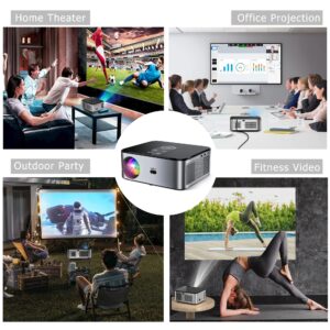T3 MAX – Професионален 4K LED Проектор с Android, 40 000 lm, 8K Видео Поддръжка и Автоматичен Keystone ledprojectors